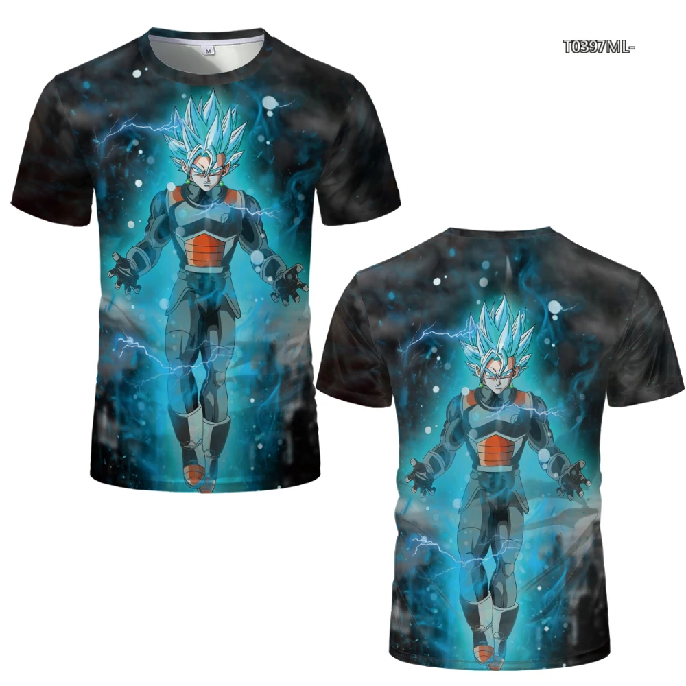 

Japanese style cartoon character 3D printed T-shirt cartoon cool men's plus size T-shirt cute boy top summer hot sale item