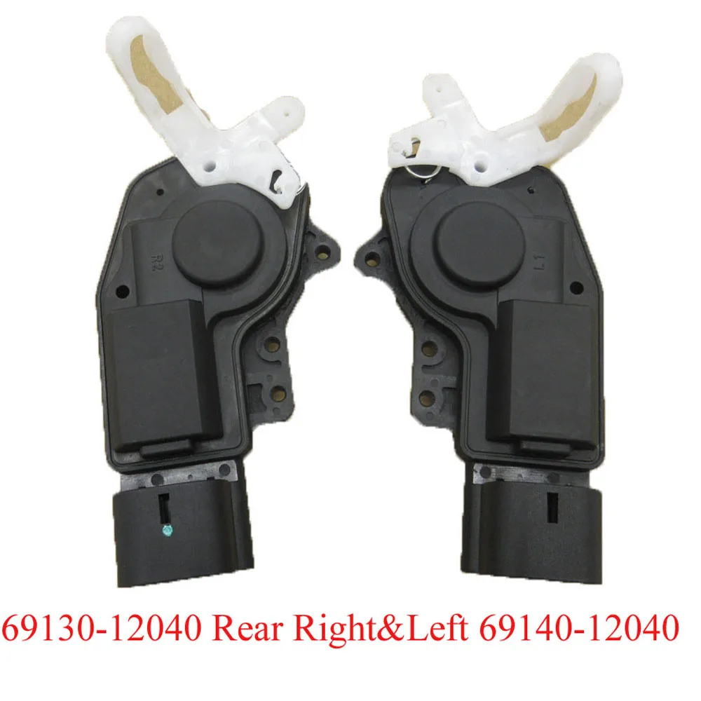 Задний левый и правый для Toyota Altis Corolla Fielder Will Ipsum Avensis Verso Picnic 69140 12040 69130 12040|rear door lock