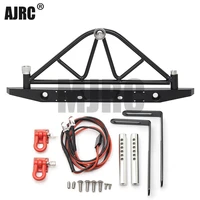 mjrc 110 rc tracked metal rear bumper with light for 110 axial scx10 90046 trx 4 90047 rc