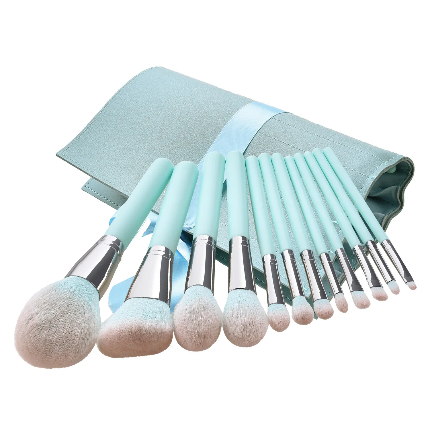 

Waylike 12Pcs Makeup Brushes Tool Set Cosmetic Powder Eye Shadow Foundation Blush Blending Beauty Make Up Brush