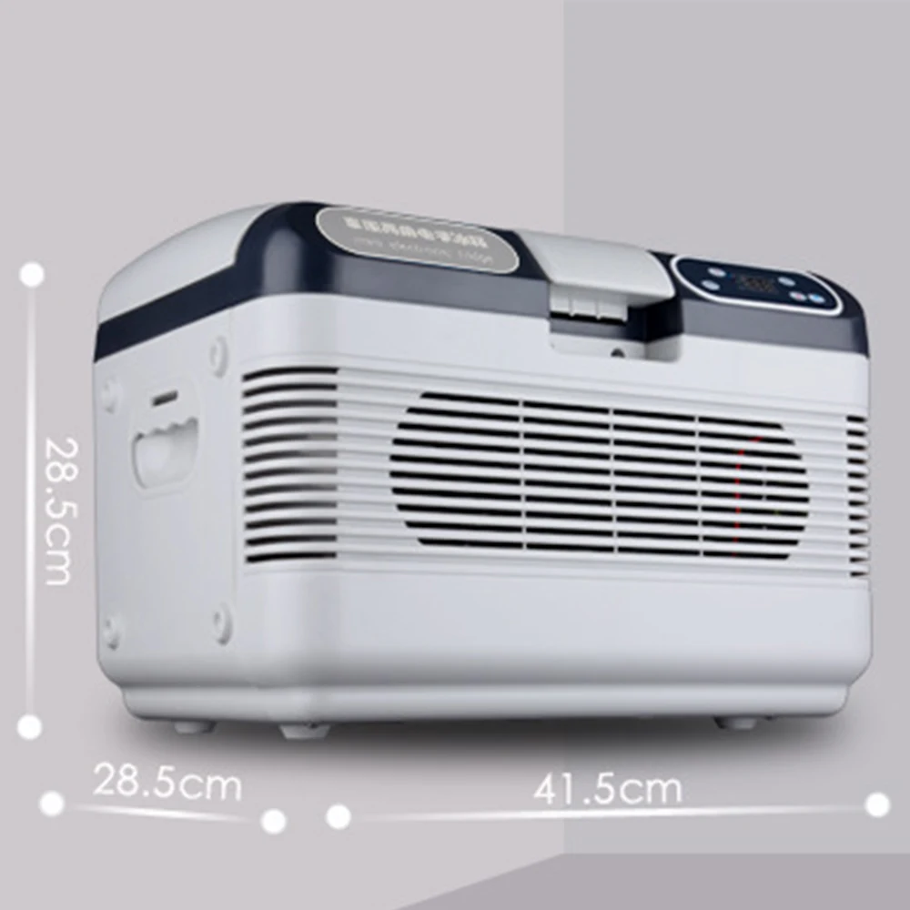 12L мини небольшой холодильник автомобильный 12V/24V Dual Core компрессор на холодную