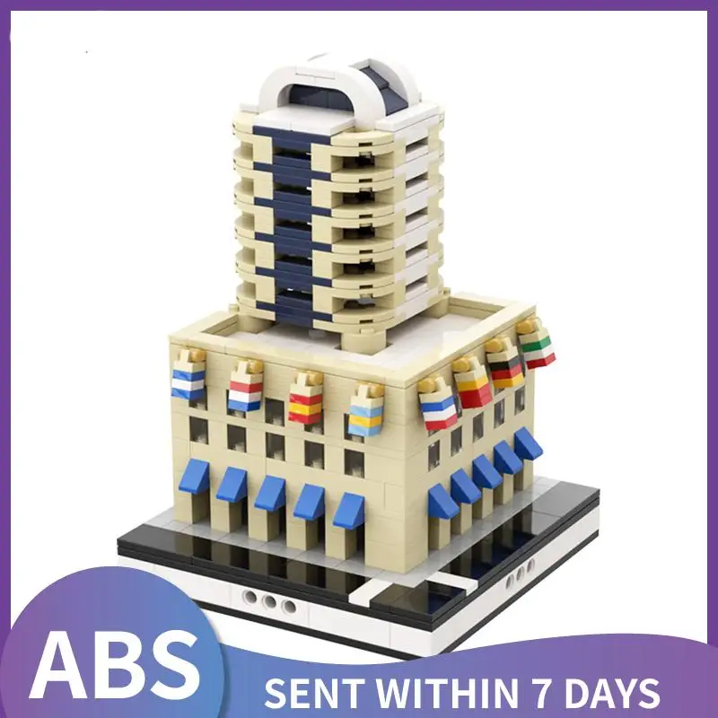 

Modular house City Architecture Building Blocks Modular classic street city view diy CREATIVE collection children's toys