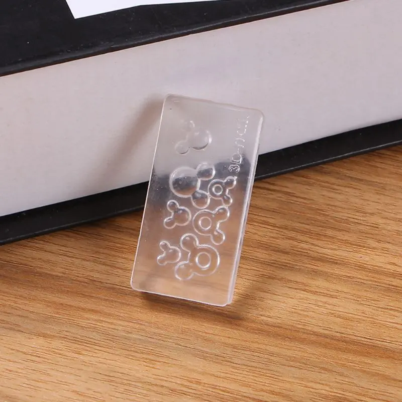 

30Pcs/Set 3D Acrylic Silicone Mold Transparent Carving Floral Heart Bokwnot Mould for Nail Art Templates DIY Decoration
