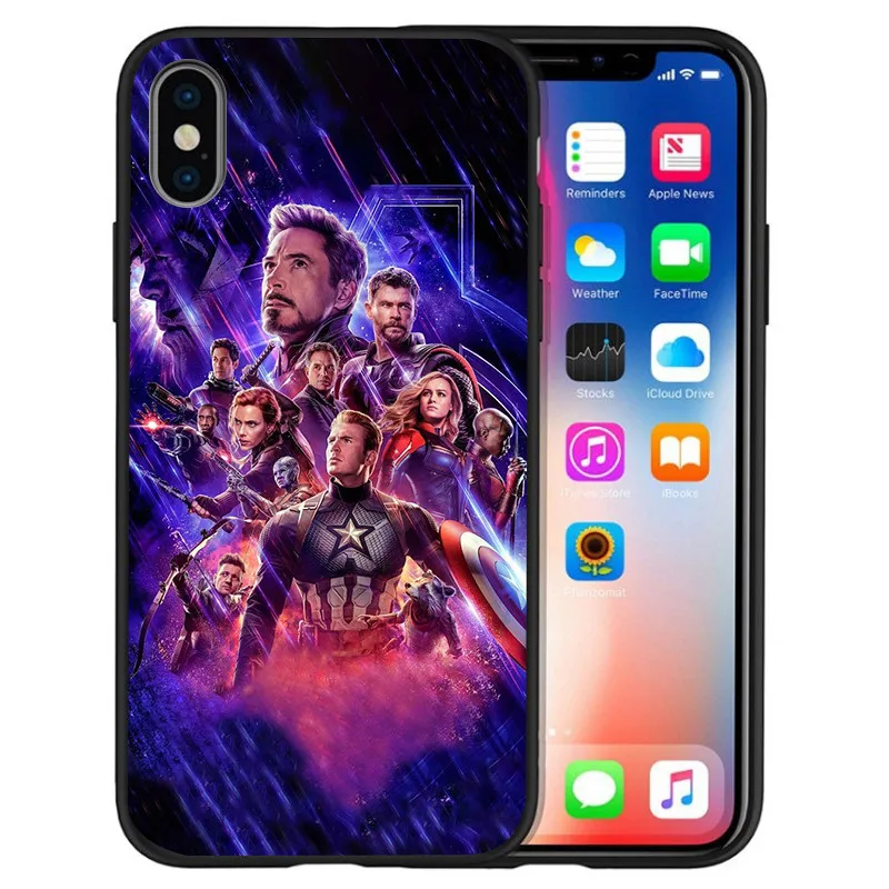 design phone shape superman iron man groot action case for iphone Movie Figures Toys | Игрушки и хобби