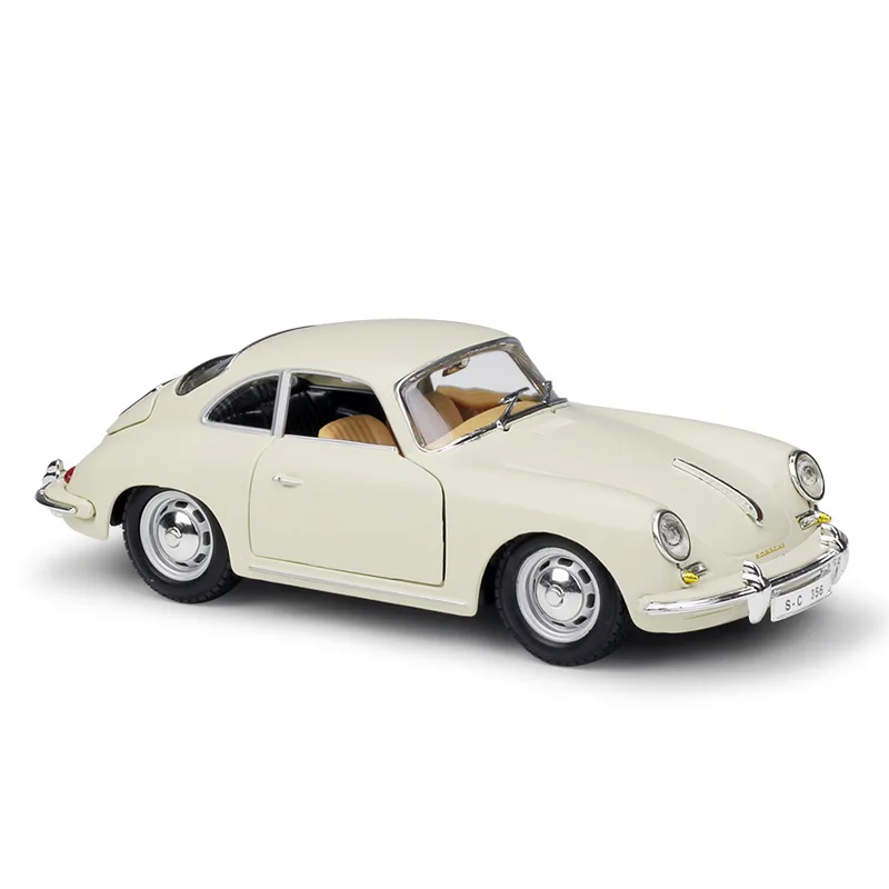 Bburago 1:24 1961 Porsche 356B купе сплава Гоночная машина сплав роскошного автомобиля литьё