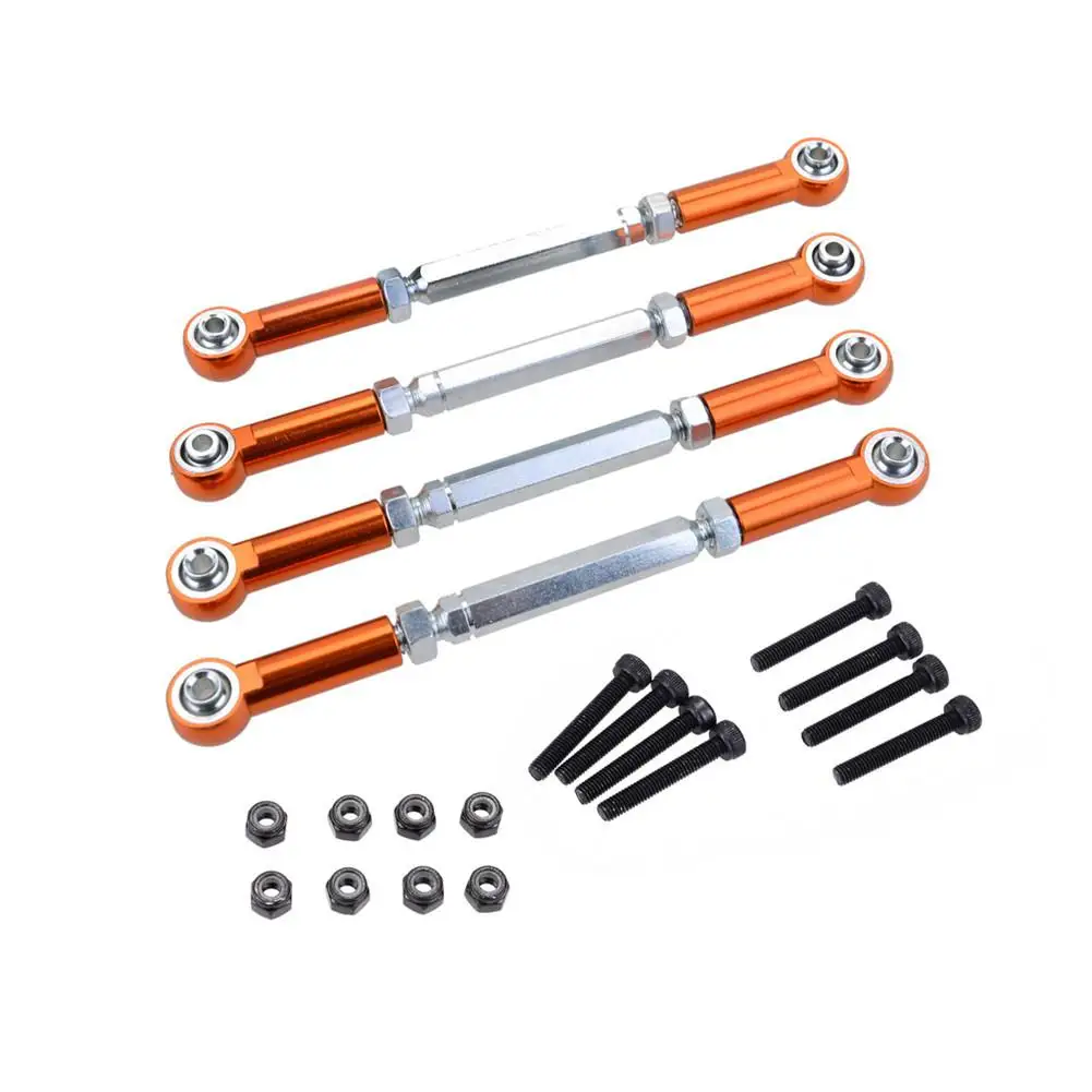 Металлический регулируемый звеньевой стержень M5 112 мм-130 мм для ZD Racing Hobao JLB HSP HPI