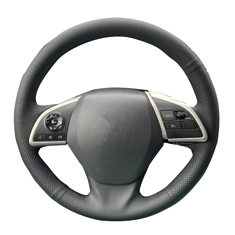 Накладка на руль из Микрофибры Чехол рулевого колеса автомобиля для Mitsubishi Outlander