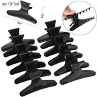 Заколки для волос в виде бабочки, пластиковые зажимы для волос, профессиональный инструмент для укладки прически, 81012 шт.