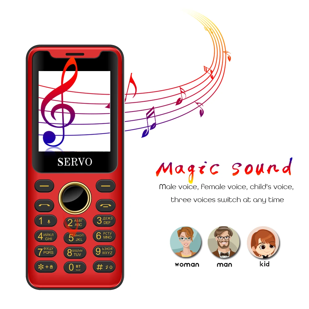 servom26 1 3 mini cell phone bluetooth dialer one key recorder magic voice cellular gprs smallest mobile phone russian language free global shipping