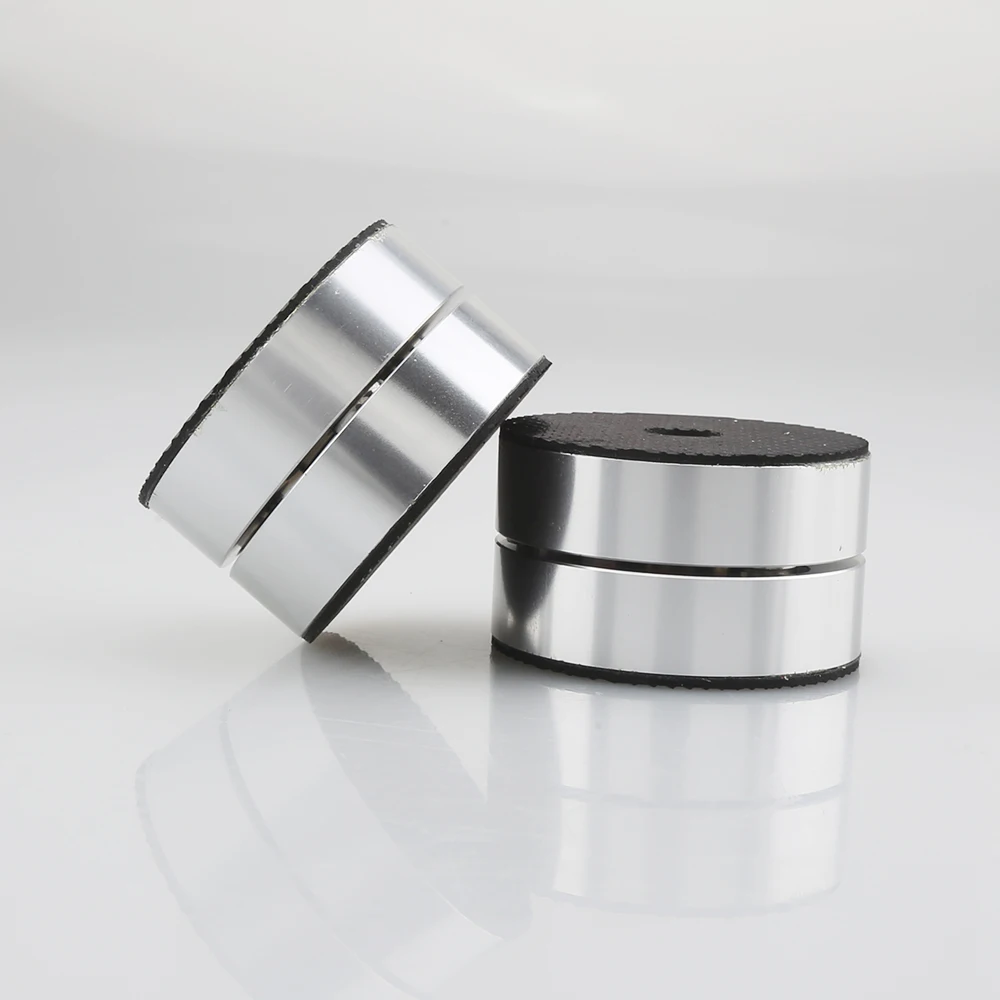 New 4Pcs HIFI Audio Speakers Amplifier Chassis beads Anti-shock Shock Absorber Foot Pad Feet Pads Vibration Absorption Stands