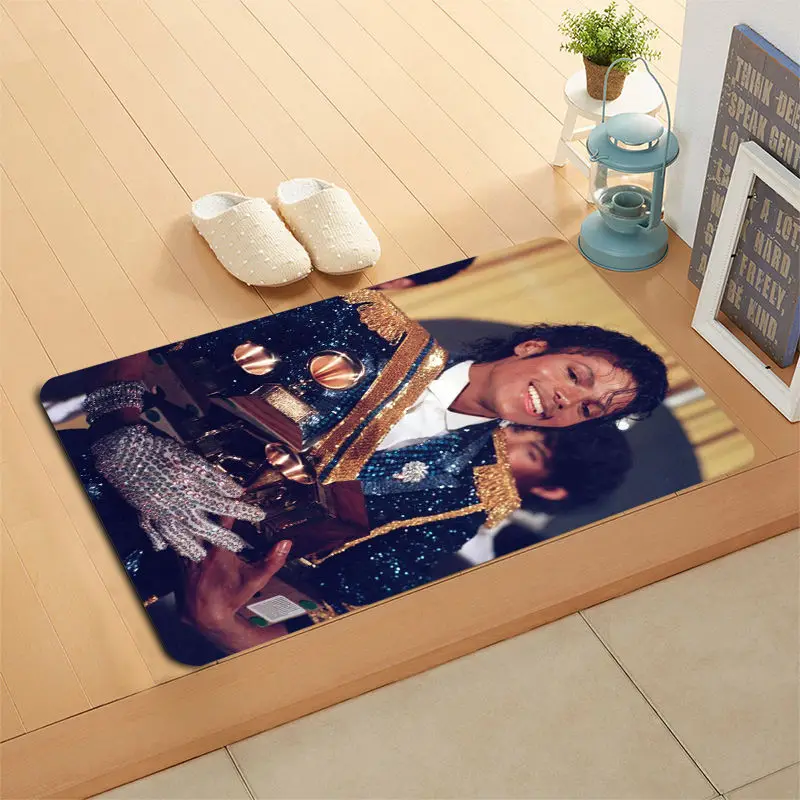 Новый коврик для дверей Майкла Джексона высококачественные коврики с принтом
