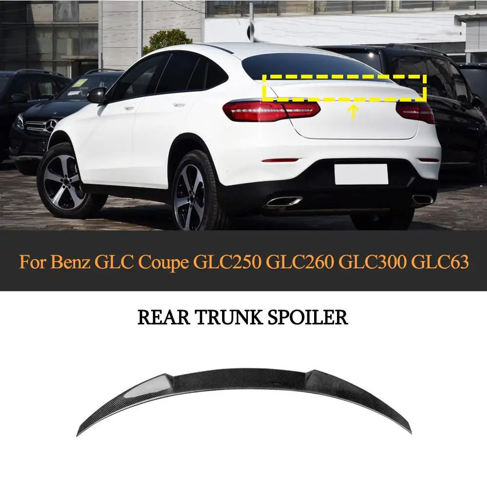 Для W253 заднего спойлер крыло багажник для Mercedes Benz класса GLC COUPE Sport GLC43 AMG 2016-2019