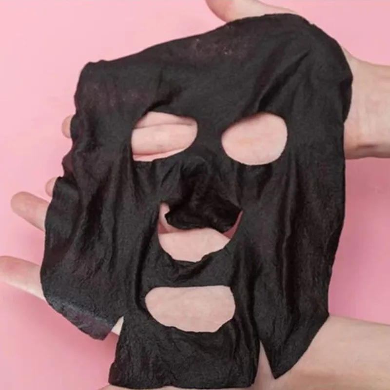 20 шт. сжатые лицевые маски бамбуковый уголь маска Бумага одноразовые завернутый