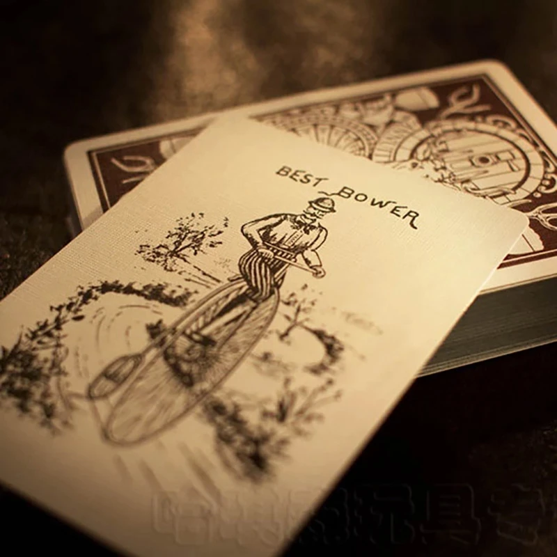 

Bicycle Amber Stag Club 808 Playing Cards Deck Magic Regular Playing Cards poker Standard Decks Magic Trick High Quality