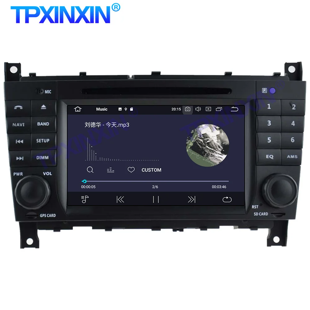 

Android 10 For Mercedes Benz C-Class W203 2004 - 2007 Car Radio Multimedia Video Player Navigation GPS Accessories Auto 2din DVD
