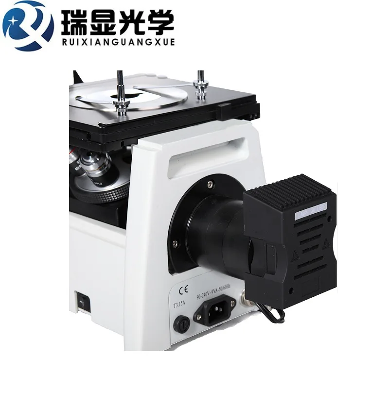 

Inverted metallographic microscope, semiconductor silicon wafer inspection microscope, mineral analysis instrument