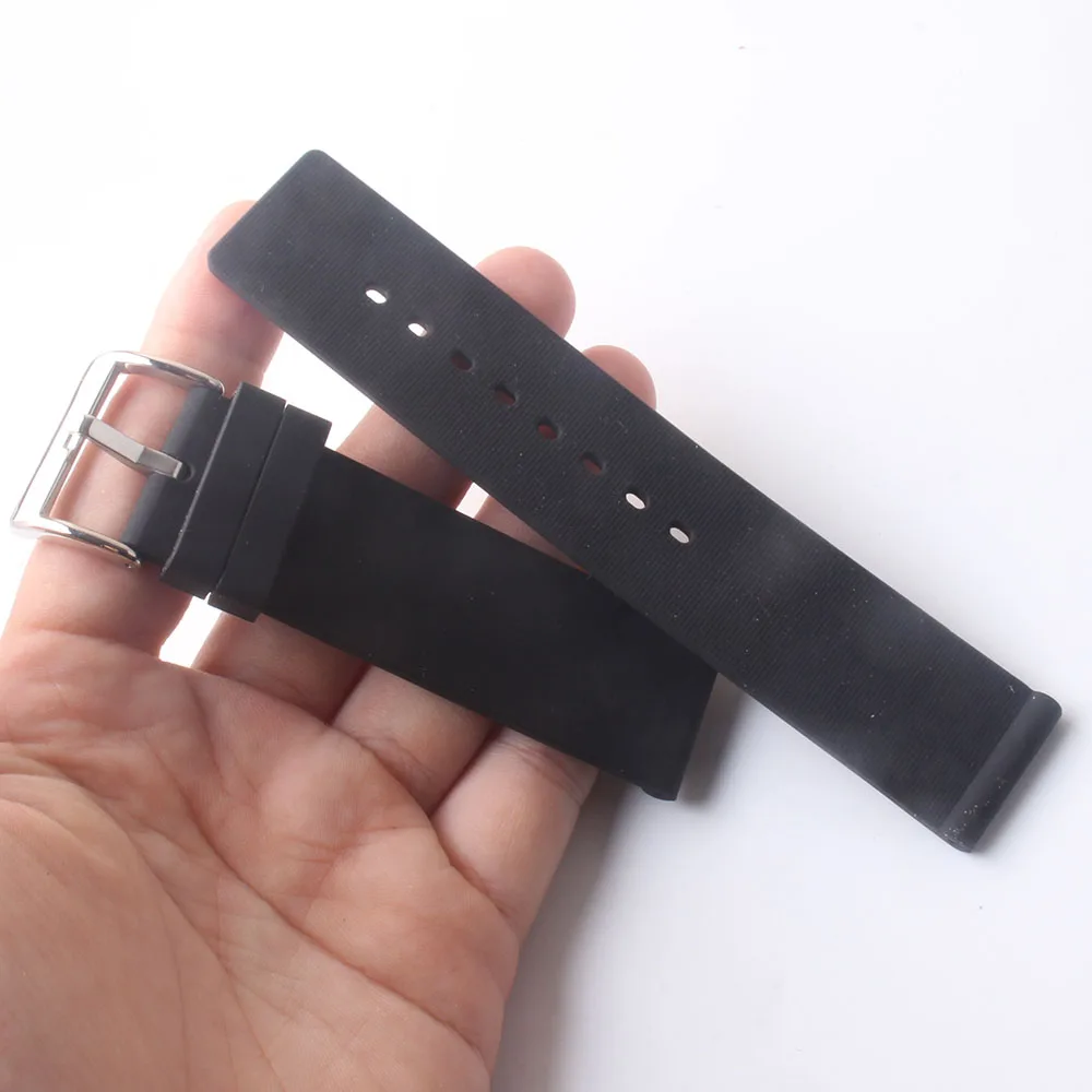 

20mm 22mm Watches Strap Band For Samsung Galaxy Watch Watchbands Wristband Silicone Sport bracelet smooth rubber soft waterproof
