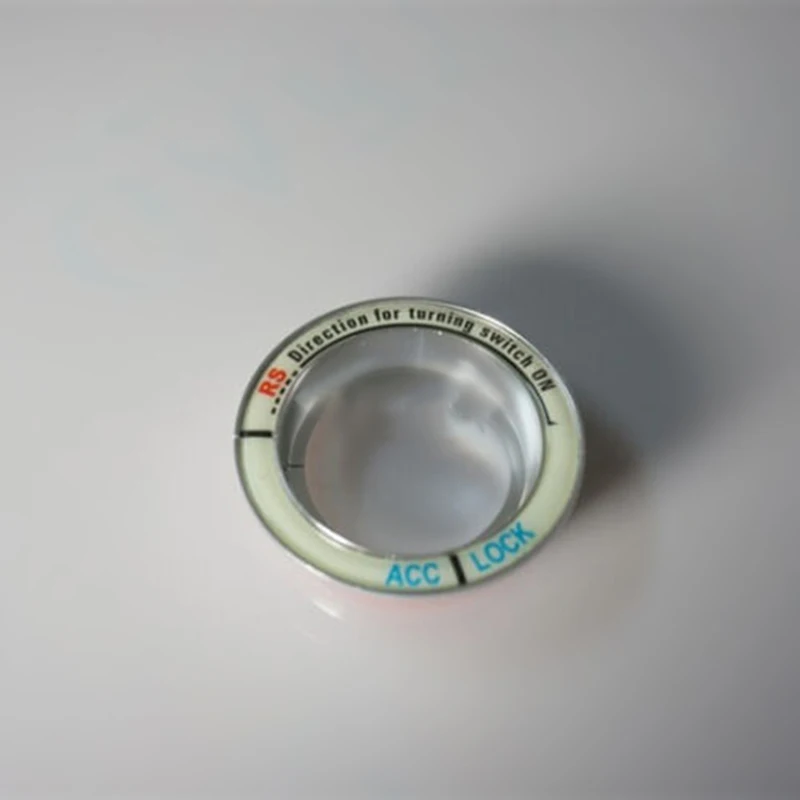 Светящееся кольцо зажигания из алюминиевого сплава крышка переключателя