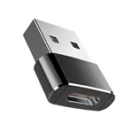 Переходник USB (штекер)USB-C (разъем), Для ноутбука, портативный