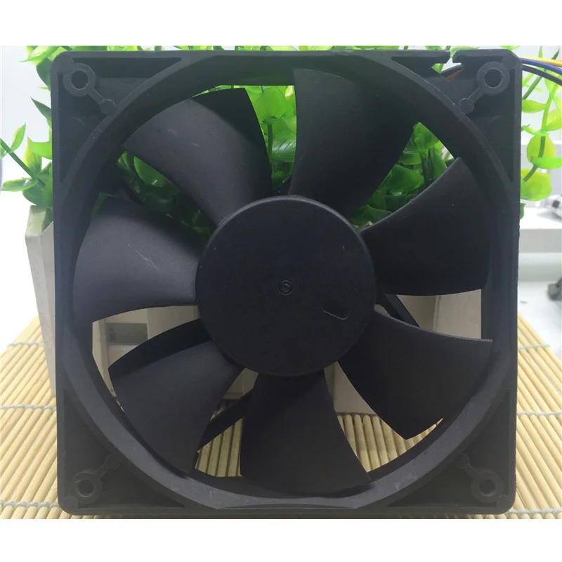Вентилятор AVC DA12025B12LP005 12 В компьютер PWM А см 4-проводной 2400 с двумя