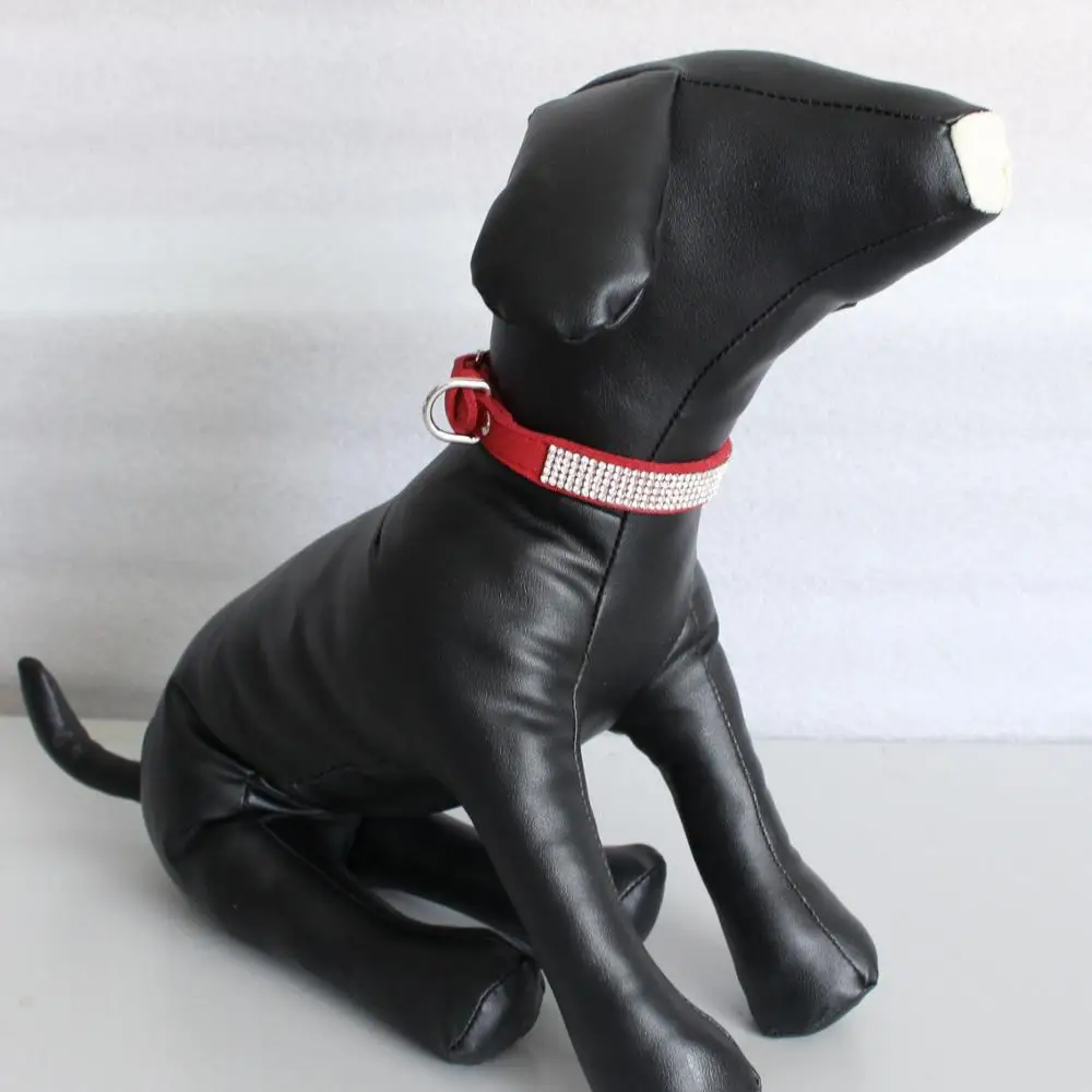 Блестящий Алмазный ошейник для домашних животных модные дешевые фиолетовые