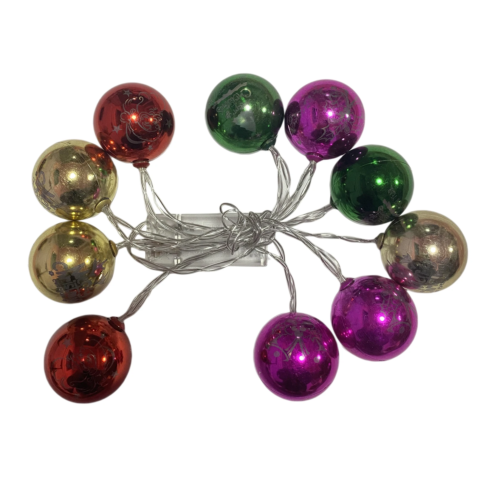 

Christmas String Lights LED Round Ball Waterproof Lamp Festival Party Decoration 3 meters 20 lights Decorative light string