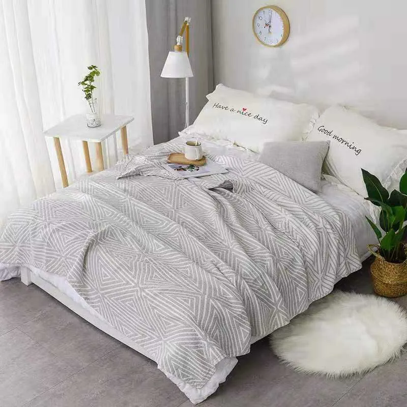 Трехслойное Марлевое полотенце одеяло постельное белье для взрослых и