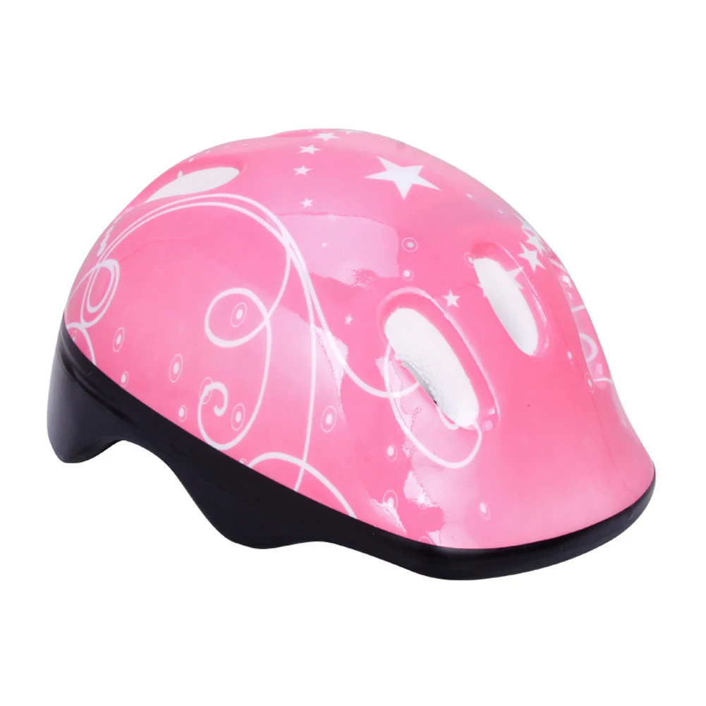 

7pcs Anti Shock Skateboarding Knee Pads Roller Blading Protection Gear Set Sponge Safety Boys Girls Wrist Guards Outdoor Sports