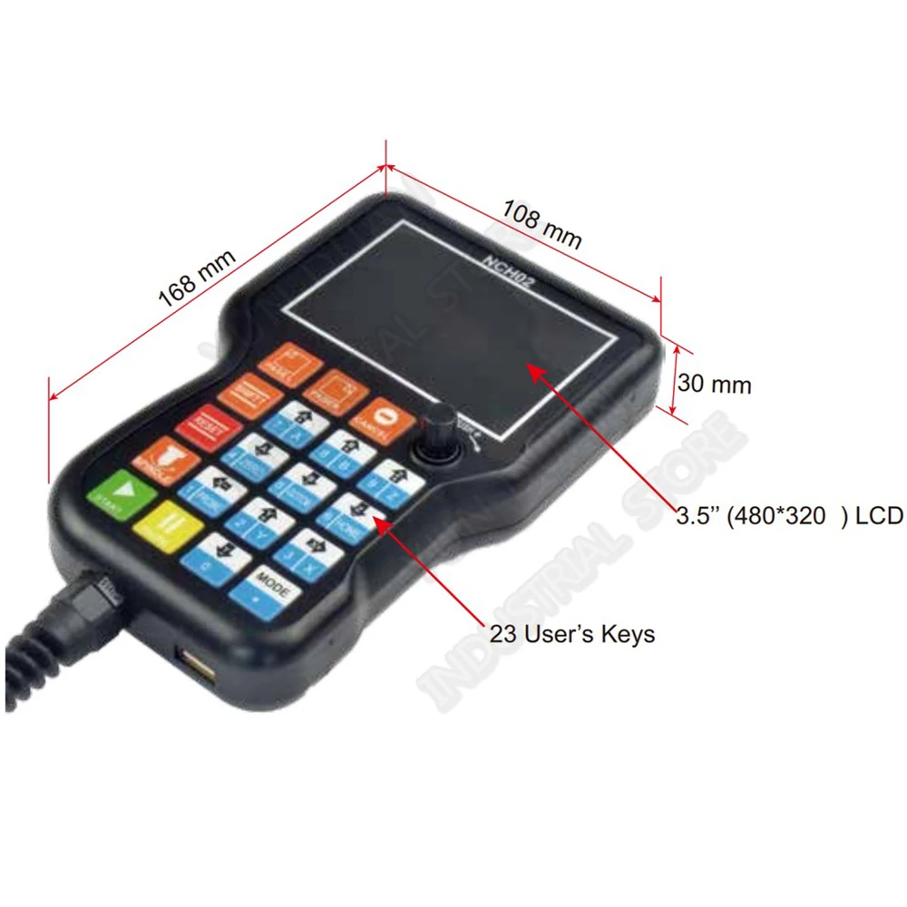 3 осевой ручной автономный ЧПУ контроллер движения G код USB фрезерный станок с