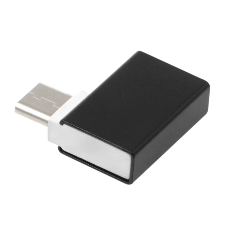 

90 Degree Type C To USB 3.0 Female Data OTG Converter for macbook Phone