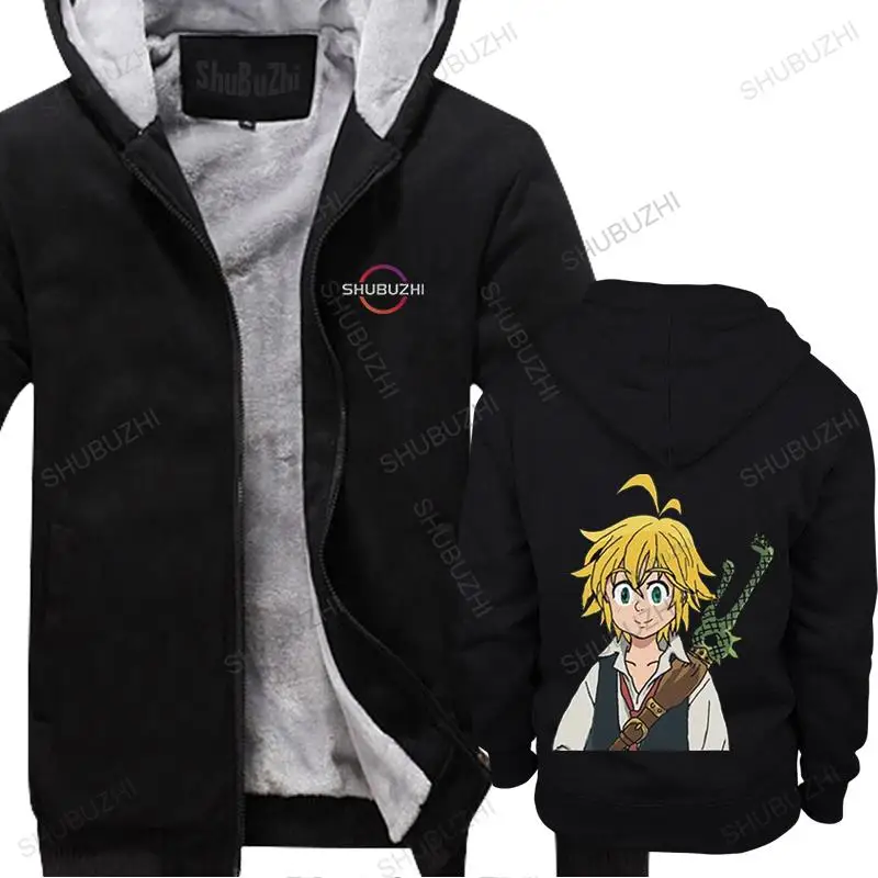 

Unique Men's Fashion Meliodas Seven Deadly Sins hoodies fall Cotton fall Nanatsu no Taizai Anime Manga warm hoody euro size