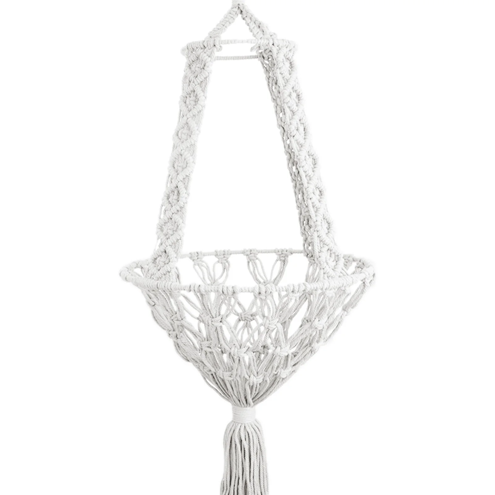 

Ins Style Cotton Rope Woven Cat Hammock Macrame Safe Hanging Cat Nest Swing For Small Pet Decorative Cat Hanging Bed