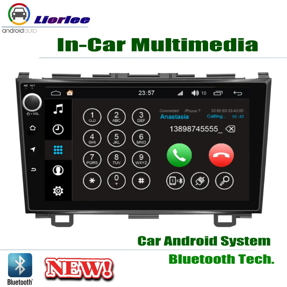 Для Honda CR V CRV 2006 2012 GPS навигатор Автомобильный плеер Android RockChip PX5 1080P 9 &quotHD IPS ЖК экран