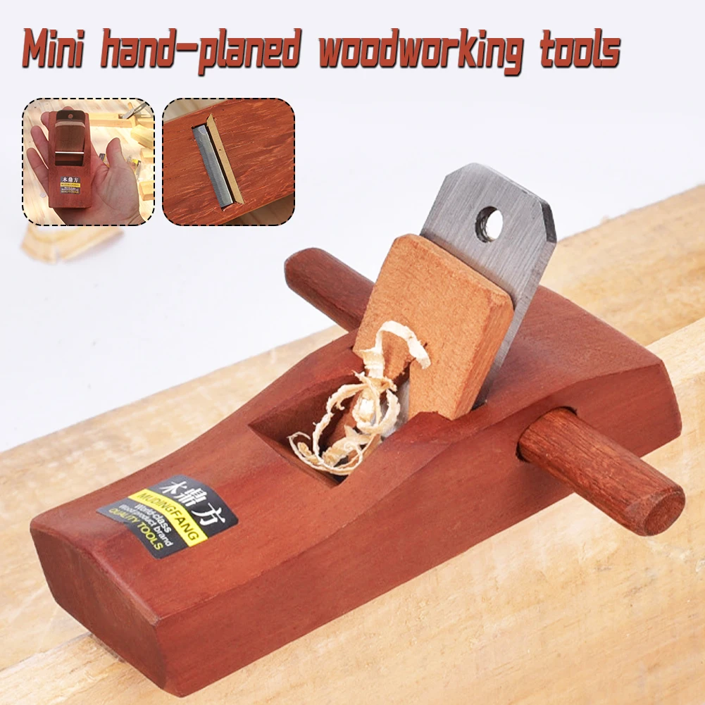 

Mini Hand Planer Tiny Woodworking Plane Tool With Sharp Blade For Trimming Wood Planing Surface Smoothing Carpenter DIY Tool