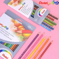 pentel 1224 color boxed oily color lead sketch sketching cartoons use smooth writing and easy to color