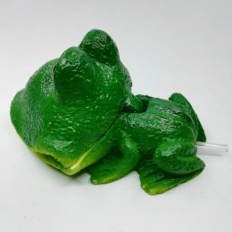 Милая Смола Мини лягушка/модель крокодила аквариум кислородный насос воздушный