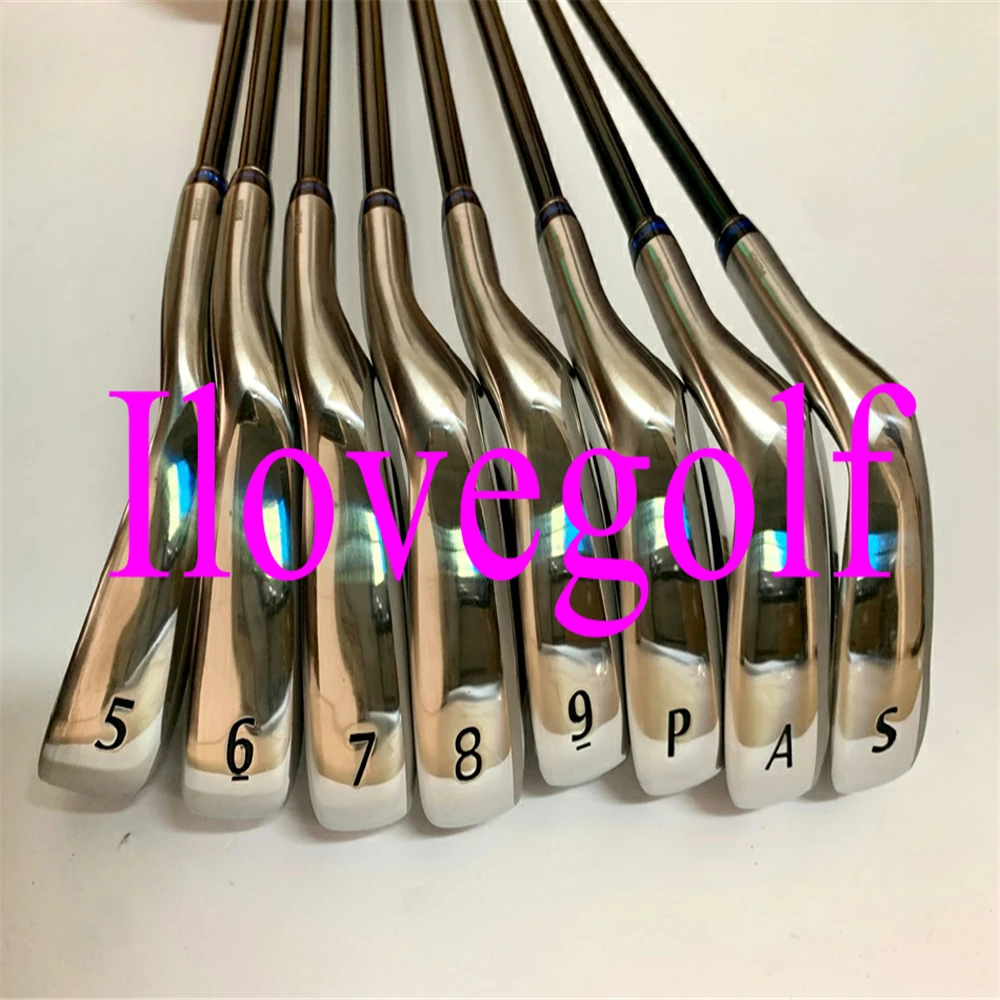 

8PCS MP 1100 Golf Clubs Irons Set MP-1100 5-9PAS Regular/Stiff Steel/Graphite Shafts Including Headcovers DHL Free Shipping