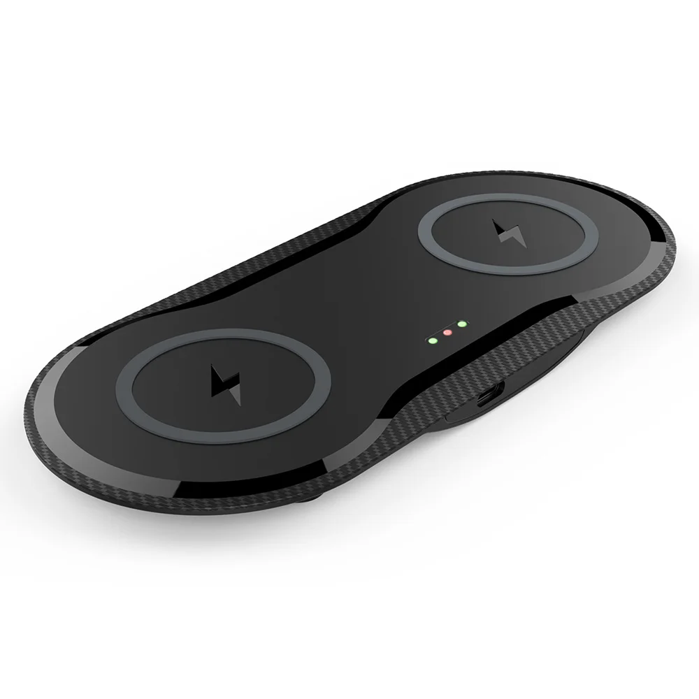 

Dual Wireless Phone Charger Qi Fast Charging Pad 10W Max for 12/12 Pro/12 Pro Max/12 Mini/11/11 Pro Max/XS, Galaxy S20/Note 10