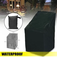 64x64x12070cm 300d outdoor waterproof cover garden furniture rain cover chair sofa protection rain dustproof anti uv dustproof