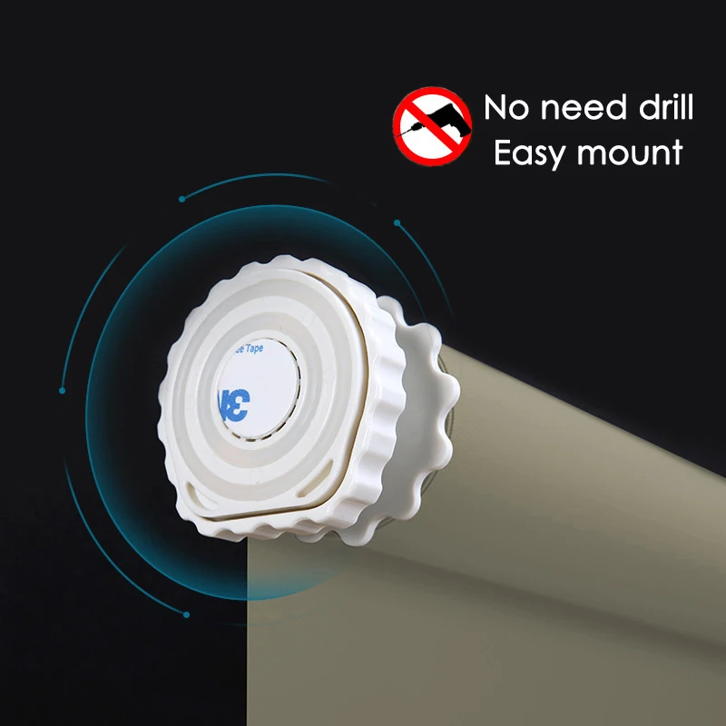 SUNFREE 38 мм трубка без сверления роликовые жалюзи водонепроницаемые и маслостойкие