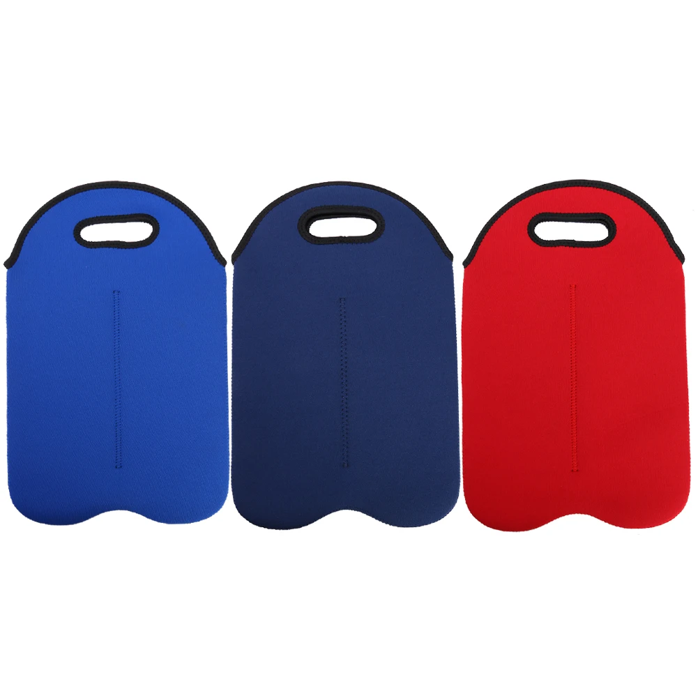 

Durable Bottle Protective Cover Portable Wine Bottle Cooler Neoprene Outdoor Insulated Double Bottle Protective Cover