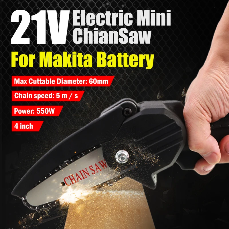 

Пила цепная аккумуляторная, 21 в, с аккумулятором Makita