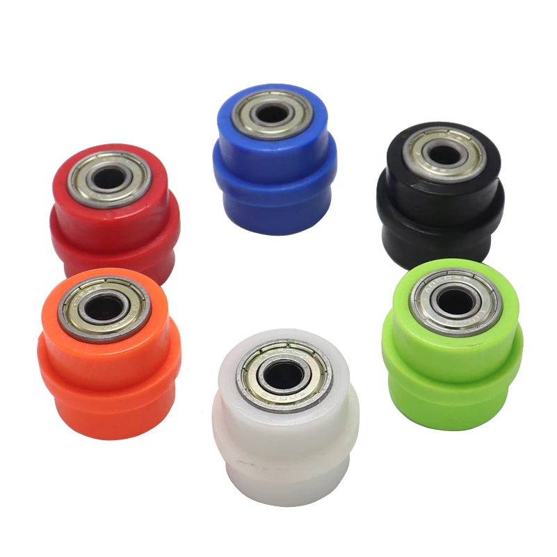 

8mm 10mm Bike Roller Tensioner Chain Drive Wheel Sliding Pulley Guide for Enduro Street Motorcycle Motocross ATV Crf Cr xr Yz Wr