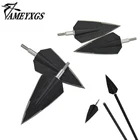 Стрелы из нержавеющей стали для стрельбы из лука, 3612 шт., 150 г, 2 фиксирующих лезвия