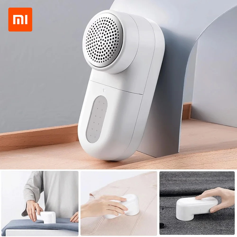 

Xiaomi Mijia Lint Remover Set USB Charging 90min Endurance 0.35mm Knife Low Noise Cut Machine with Cutter Replacement Head