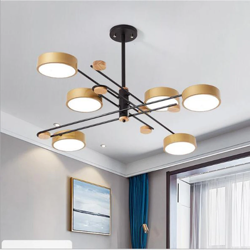 Люстра для гостиной столовой спальни Современные светодиодные люстры освещение