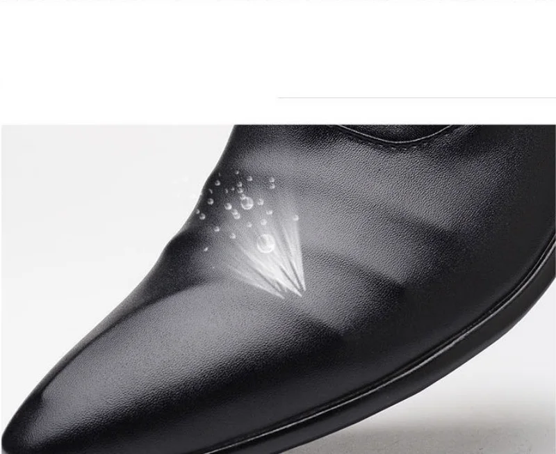 Aleafalling/блестящие мужские официальные туфли на липучке туфли-оксфорды из