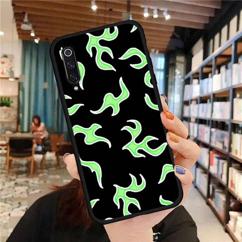 

Blue Flame Fire Phone Case For Xiaomi Redmi mi note 7 8t 9 9t 9s 8 10 10t 11 pro lite K20 max 3