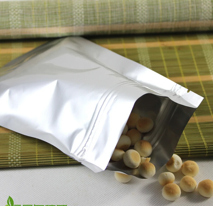 10 шт. серебристые пакеты из алюминиевой фольги|Сумки для вещей| |