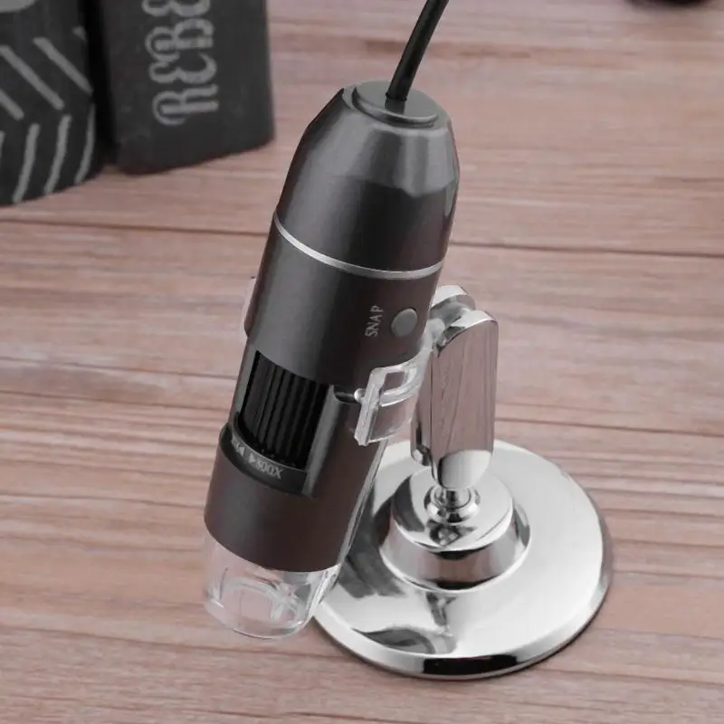 Цифровой USB микроскоп с 8 светодиодами 800 светодиодов Wi Fi эндоскоп увеличительная